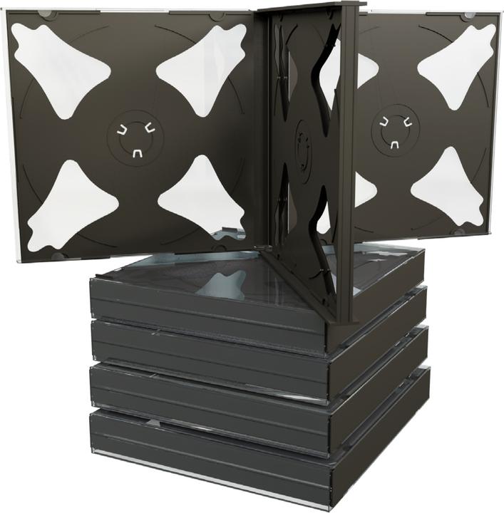 Actual product image MediaRange Empty CD case for 6 discs