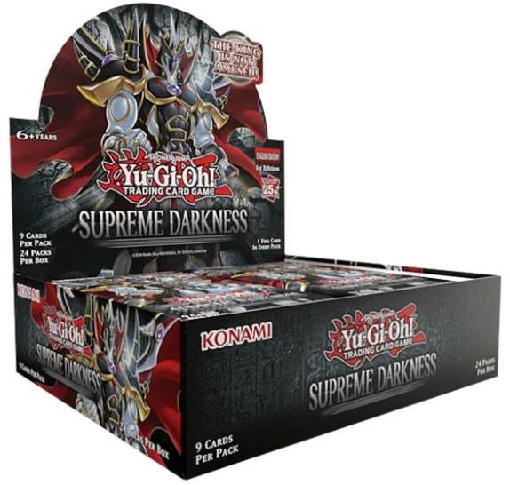 Immagine prodotto Yu-Gi-Oh Scatola di lancio dell'Oscurità Suprema IT (Inglese, Display del booster)
