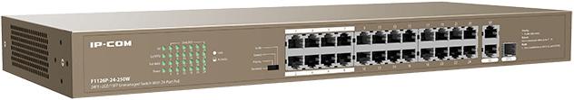 Actual product image IPC Switch 26-Port FE F1126P-24-250W 24x PoE (24 Ports)