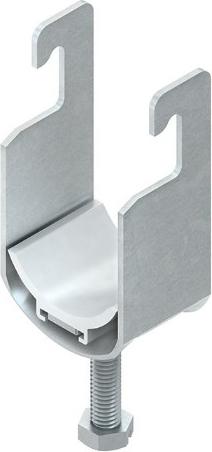 Immagine prodotto Niedax NIE BUK34 Morsetto universale a U per 1 cavo D30-34mm zincato a caldo.