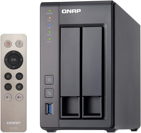 Produktbild QNAP NAS TS-251+ 2-Bay 2x HDD SEAGATE IRONWOLF