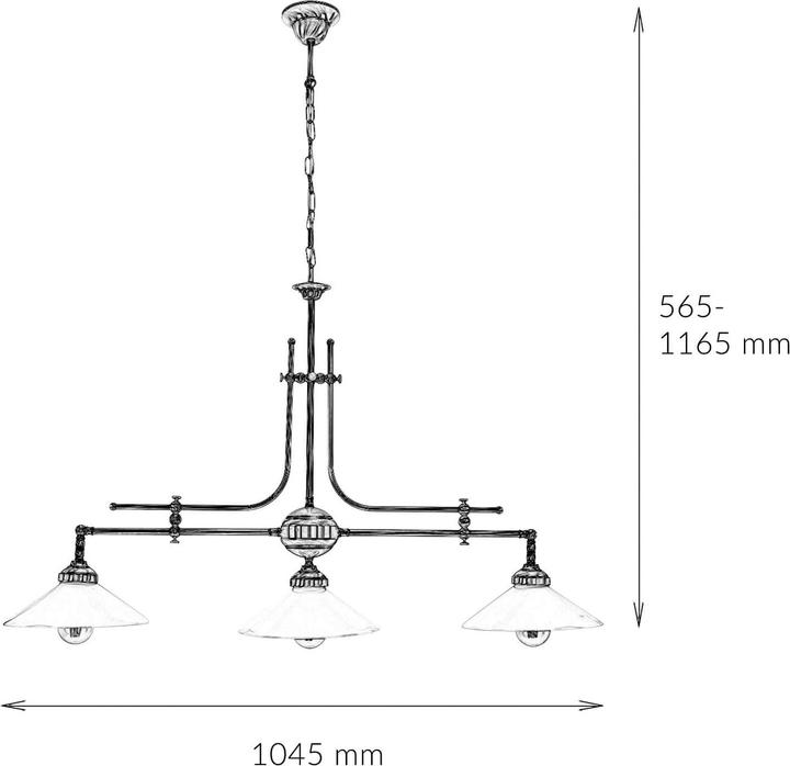 Immagine prodotto Licht-Erlebnisse Lampadari Biliardo (E27)