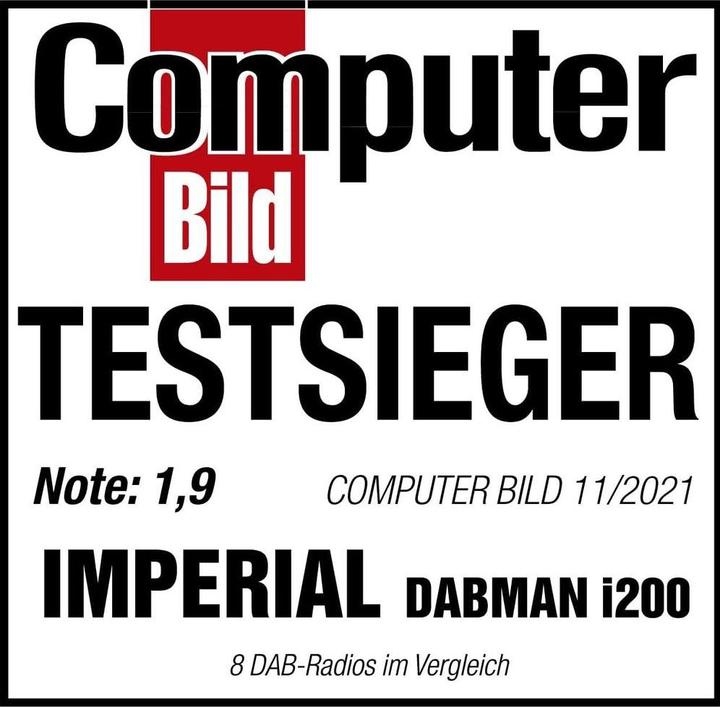 Valeurs nutritives et ingrédients Imperial Dabman i200 (Webradio, DAB+ DAB, FM, VHF, WiFi)