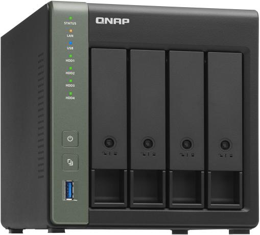 Produktbild QNAP NAS TS-431X3-4G 4-Bay 4x HDD SEAGATE IRONWOLF
