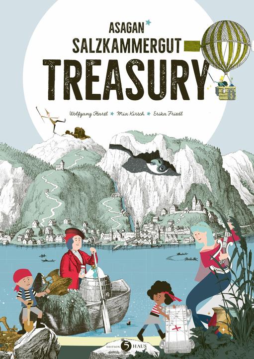 Actual product image ASAGAN - Salzkammergut Treasury (English, Erika Friedl, Mia Kirsch, Wolfgang Hartl, 2023)