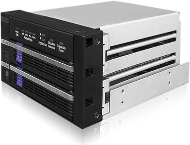 Produktbild Icy Dock .5”/3,5” SSD/HDD, SATA, RAID 1, 146...