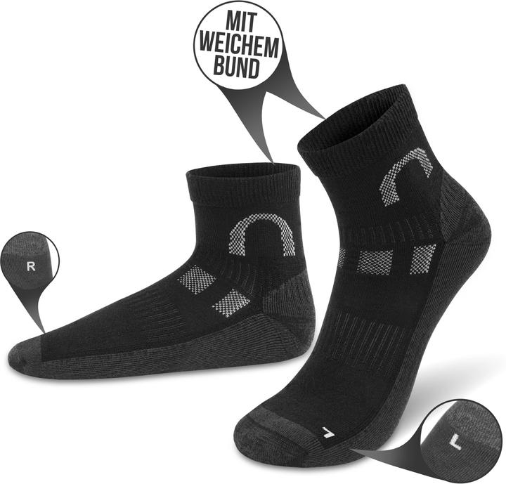 Image du produit Normani 2 paires de chaussettes courtes en mérinos Lismore (lot de 2, 43 - 46)