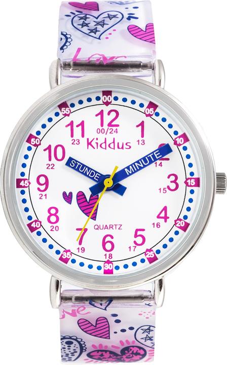 Produktbild Kiddus Time Teacher Hearts (Deutsch) (Analoguhr, 33 mm)