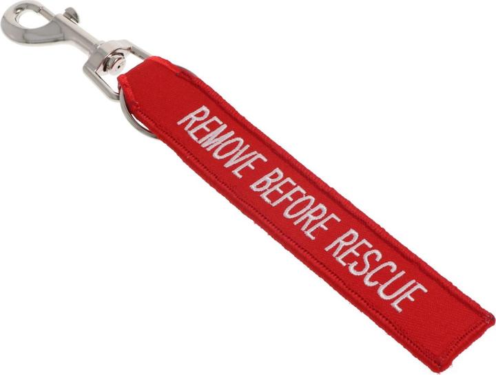 Immagine prodotto XCell Rimorchio con scritta Remove before Rescue per i vigili del fuoco e il servizio di soccorso