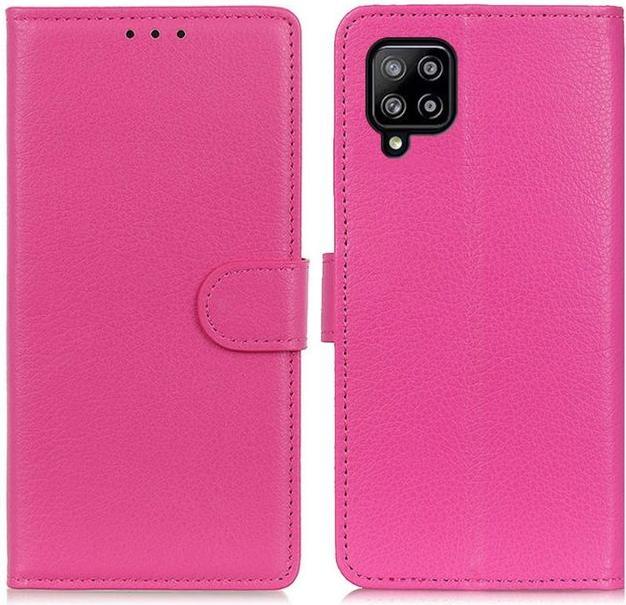 Actual product image MU Classic Litchi Leather Bookcover Series (Samsung Galaxy A22)