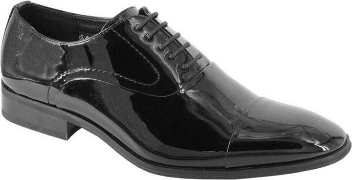Actual product image Goor Mens Patent PU Oxfords (42)
