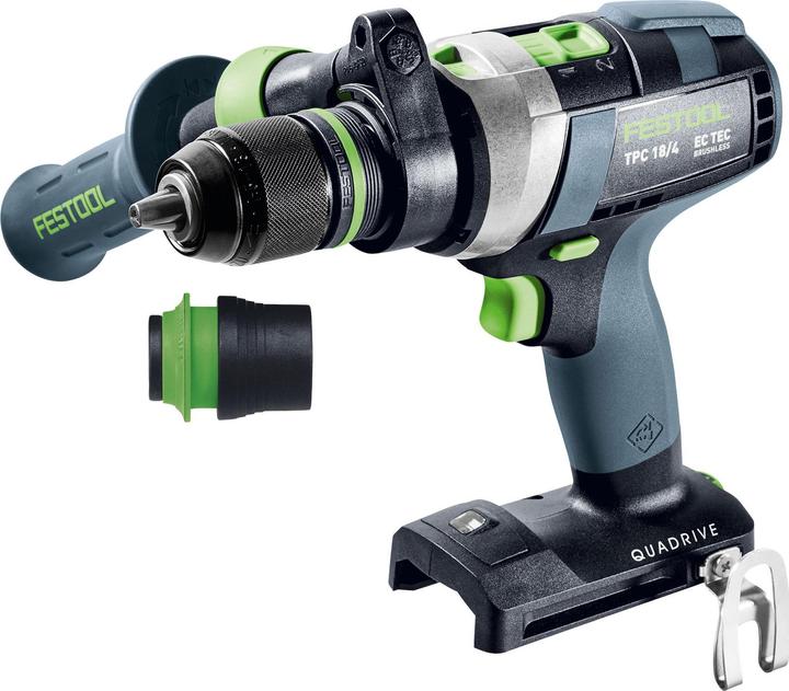 Productafbeelding Festool Accu klopboormachine QUADRIVE TPC 18/4 I-Basic (Oplaadbare batterij)