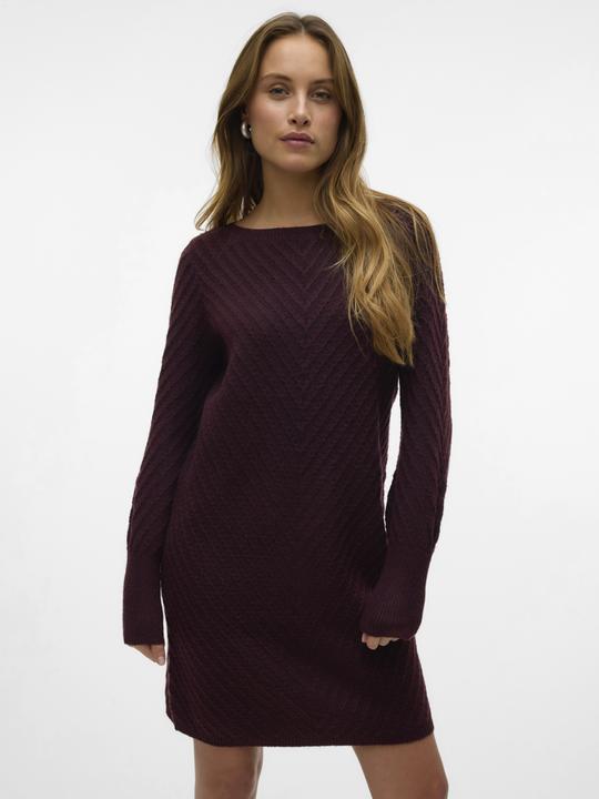 Image du produit Vero Moda VMANJASTINNA LS BOATNECK DRESS GA EXC Robe en maille (S)