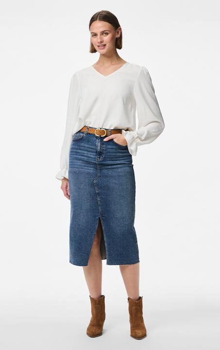 Produktbild Pieces Pctiffany Ls V-Neck Top Noos Bc (L)