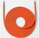 Actual product image Nielsen Light STOFLEDNING - 4.0 METRE ORANGE