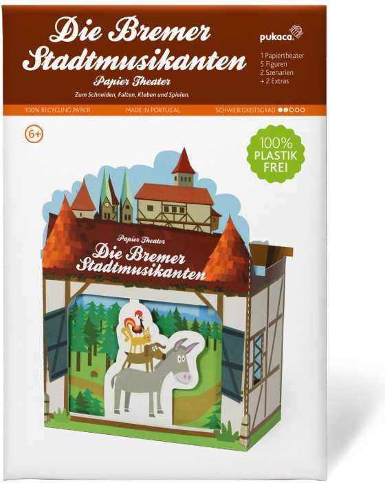 Produktbild Pukaca Papiertheater. Bremer Stadtmusikanten