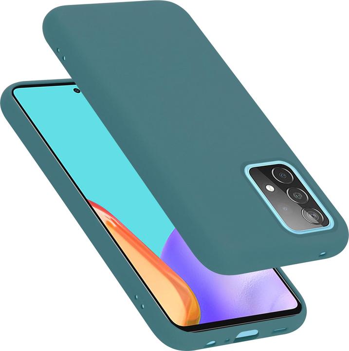 Productafbeelding Cadorabo TPU Liquid Silicone Case Cover (Samsung Galaxy A52)