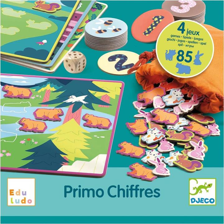 Image du produit Djeco Eduludo Primo Chiffres (mult)