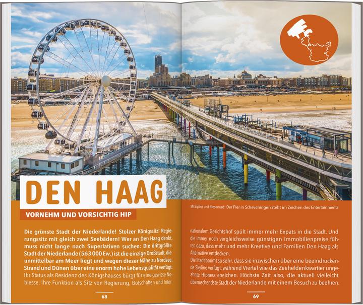 Produktbild Reiseführer Rotterdam & Den Haag, Delft (Deutsch, Ralf Johnen, 2024)