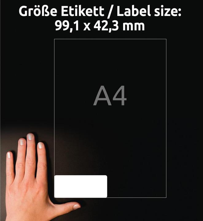 Actual product image Avery Recycling address labels