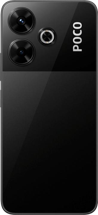Actual product image Xiaomi Poco M6 (128 GB, Black, 6.79", Hybrid Dual SIM, 108 Mpx, 4G)