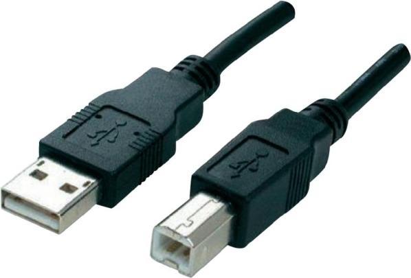 Image du produit Manhattan Câble de connexion USB B Hi-Speed (3 m, USB 2.0)