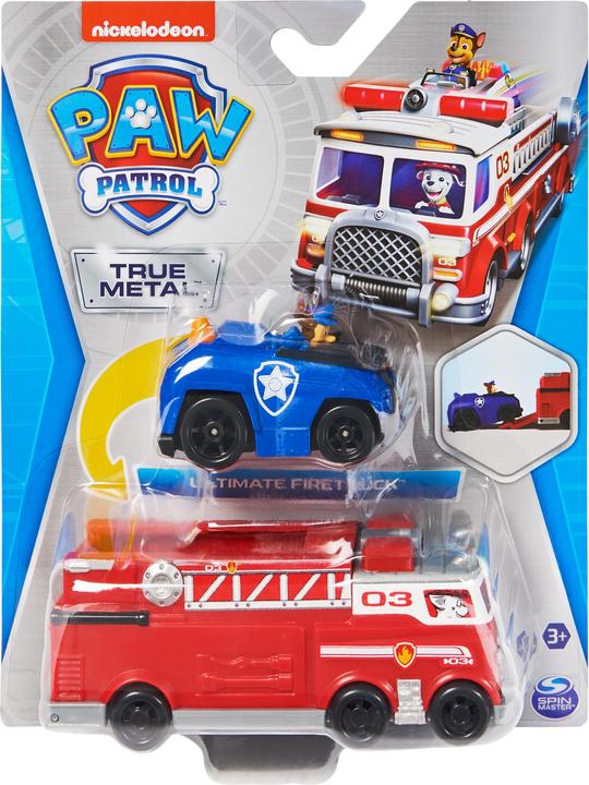 Spin Master PAW True Metal Team Vehicle Firetruck