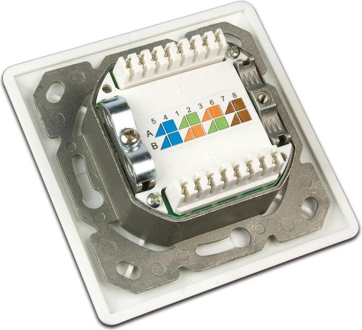 Produktbild Wirewin RJ-45 Unterputz Datendose, 2-Ports