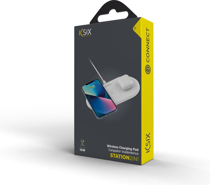 Produktbild KSIX Wireless Charging 2-In-1 (30 W)