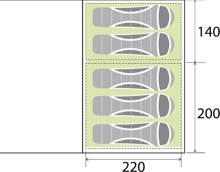 Actual product image Brunner Kalynda 5 (Tunnel tent, 18 kg, 5 persons)