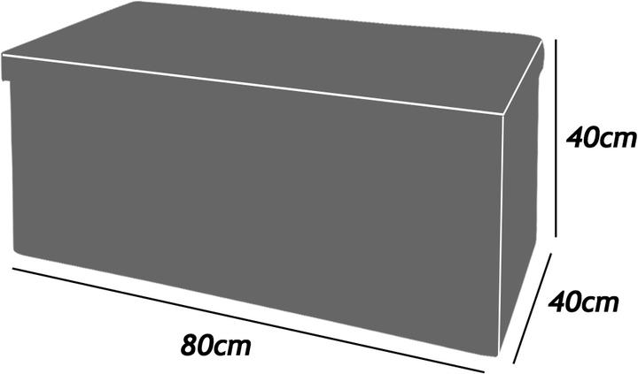 Image du produit Casaria Coffre siège (80 cm)
