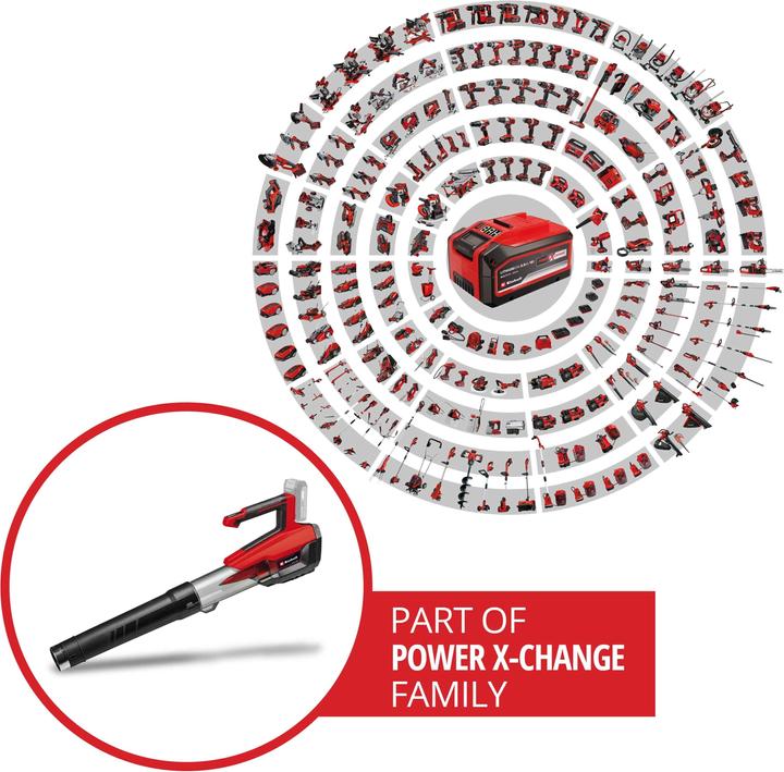 Produktbild Einhell GP-LB 18/200 Li E-Solo PowerX-Change (Akkubetrieb, Laubbläser)