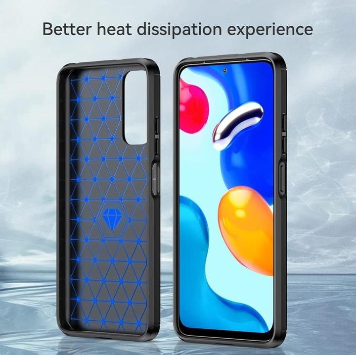Produktbild Screenguard Xiaomi Redmi Note 11S Hülle Carbon Brushed Soft TPU (Xiaomi Redmi Note 11S)