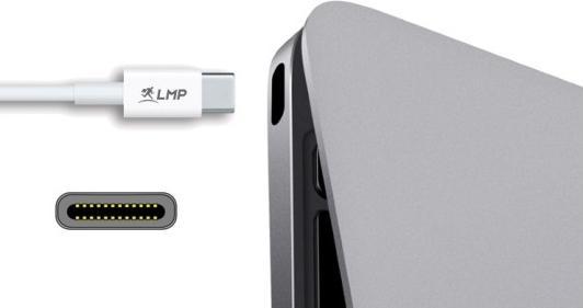 Actual product image LMP USB3.0 TypeC - MicroB cable, 1m (1 m, USB 3.0)