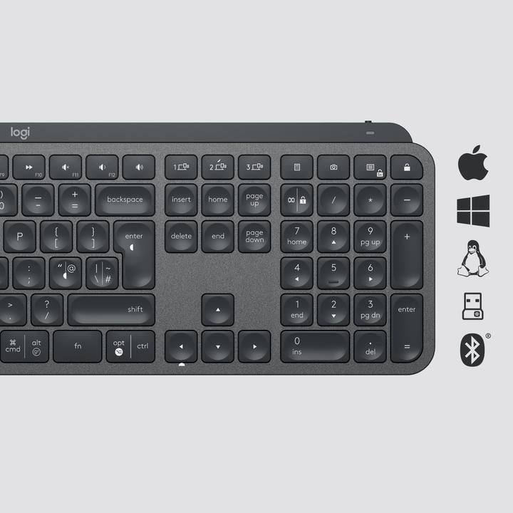 Actual product image Logitech MX Keys (Eng. Int., Wireless)