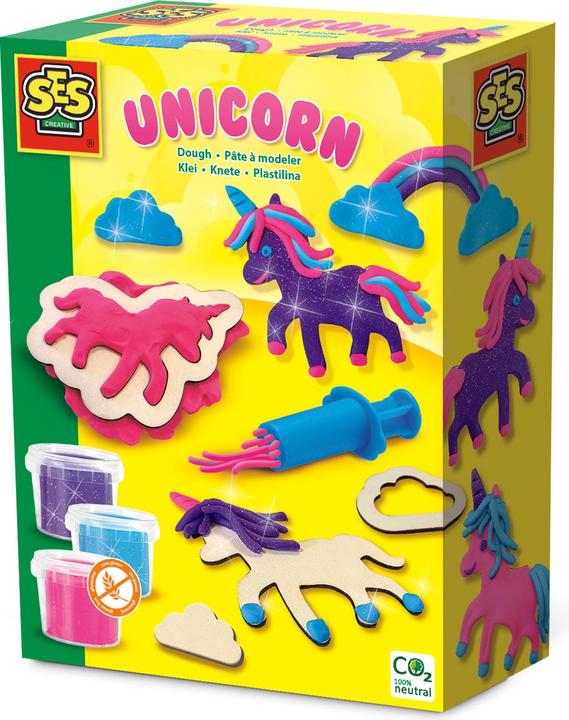 Actual product image Ses 00410 Unicorn Dough Neon Glitter