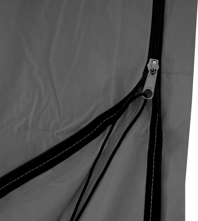 Actual product image Swisshandel24 Protective cover Meran for market umbrella up to 5m, cover cover with zipper anthracite
