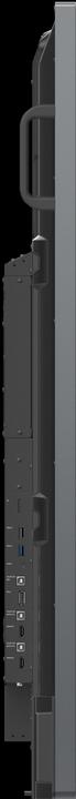 Produktbild vivitek DS NovoTouch BK750i silber 75"/3xHDMI/VGA/DP/USB (3840 x 2160 Pixel, 75")