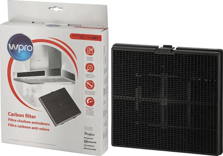 WPRO Activated carbon filter 484000008779, CHF007/1, type D241