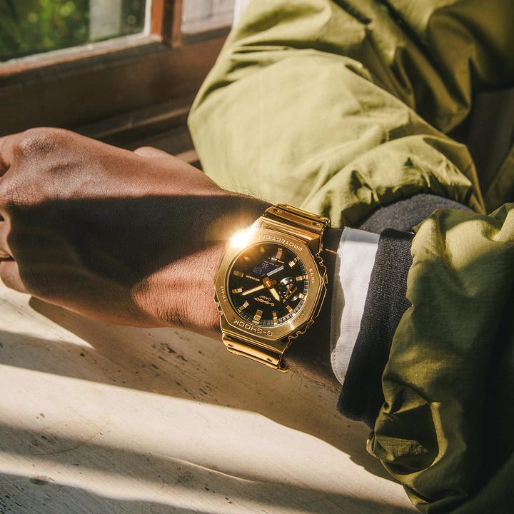 Immagine prodotto Casio GM-2100YMG-9AER (Orologio da polso analogico, Cronografo, Orologio sub, 49.30 mm)