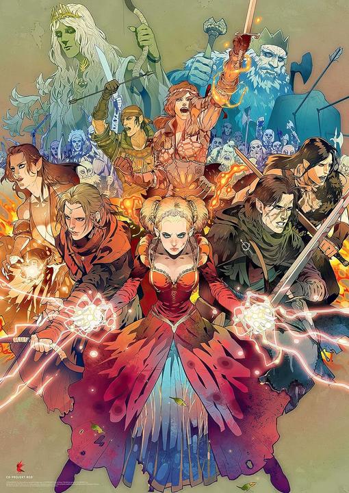 Image du produit Cenega Puzzle The Witcher Scoia'tael 500 (500 pièces)