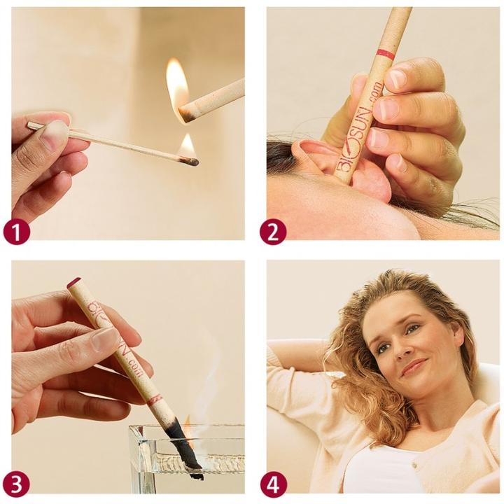 Produktbild Biosun traditional Ohrkerzen