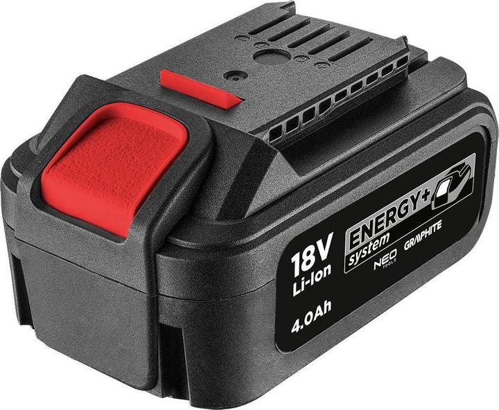 Produktbild Graphite Zestaw Energy+: 2x akumulator 4 Ah z ładowarką podwójną 58GE134 (18 V)