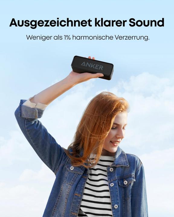 Immagine prodotto Anker SoundCore nero (24 h, Batteria ricaricabile)