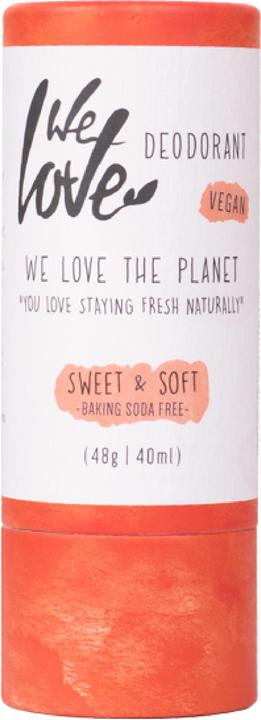 Actual product image We Love The Planet DEO-STICK - Sweet & Soft - Vegan (Stick)