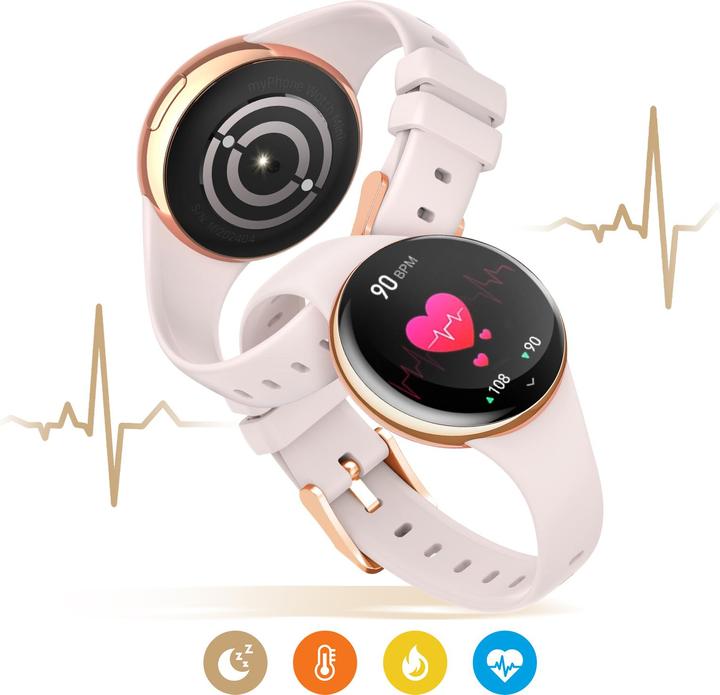 Produktbild Myphone Watch Mini beige-gold