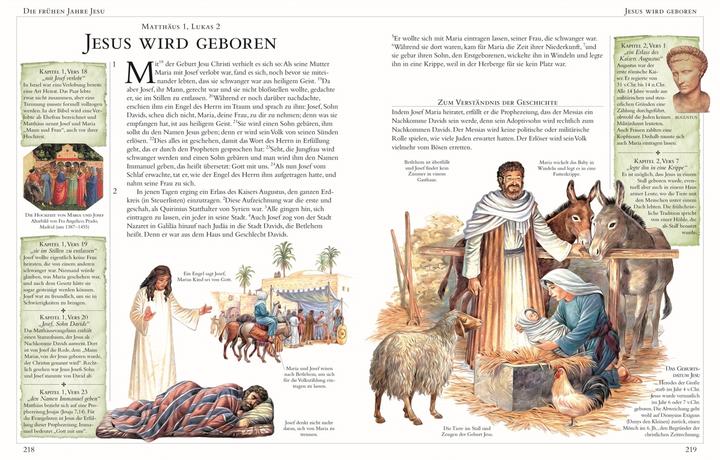 Actual product image Die grosse illustrierte Kinderbibel (German, Peter (Illustrator), Claude-Bernard Costecalde, Dennis, 2018)