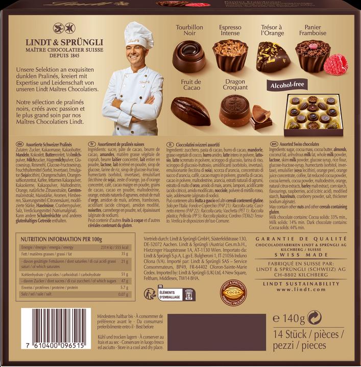 Produktbild Lindt Connaisseurs (140 g)