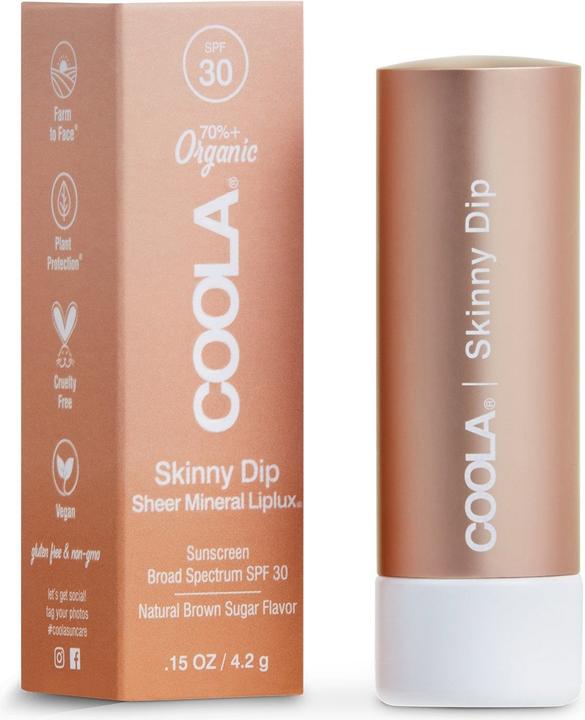 Coola Suncare Mineral Liplux Skinny Dip (Balsam, 4.40 ml)