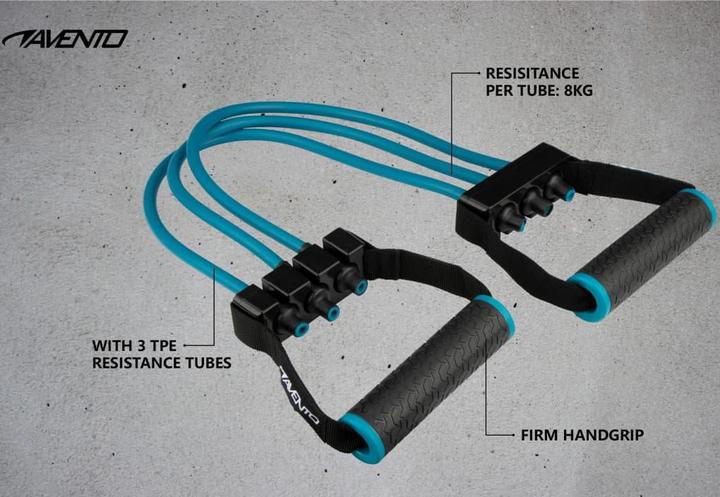 Actual product image Avento Tampyklė fitness chest expander adjustable (0.60 m)
